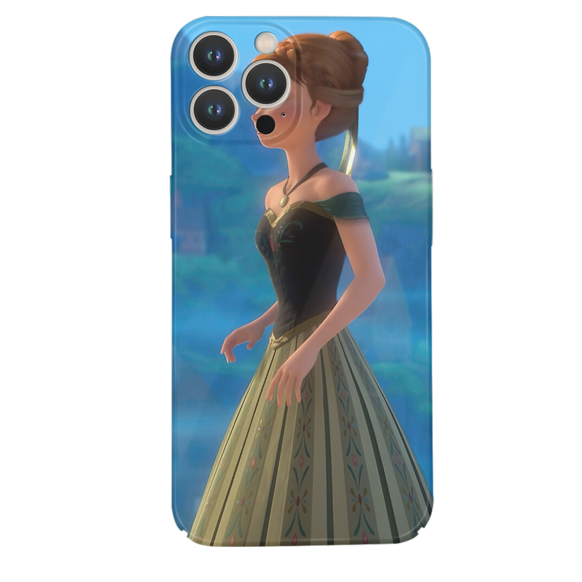 （画像用） アナと雪の女王 アンナ エルサ Frozen Anna Elsa 【iPhone 14シリーズ対応】ハードケース